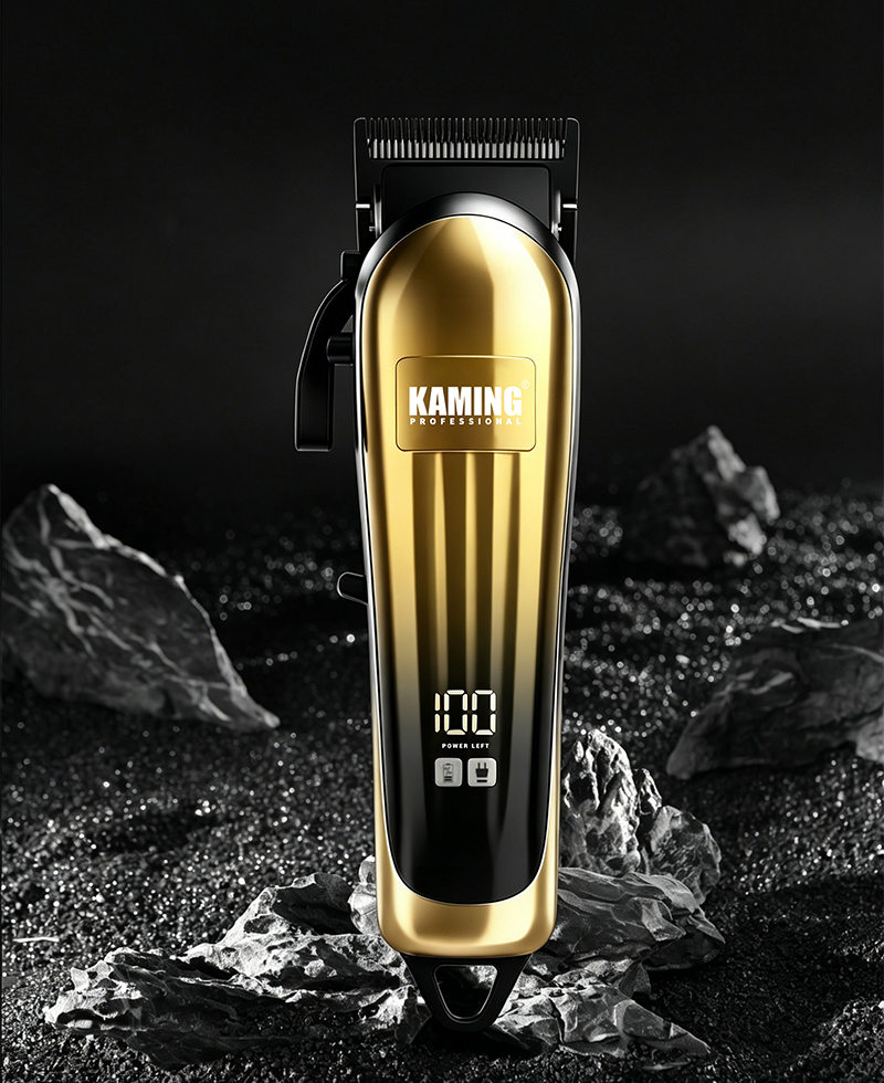 Kaming802 Home Elektrisk Hårklipper Professionel Taper Trimmer Højkvalitets Elektrisk Clipper Digital Display