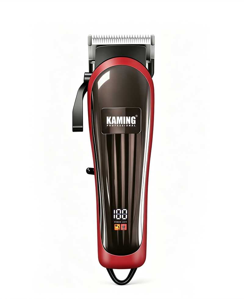 Kaming802 Home Elektrisk Hårklipper Professionel Taper Trimmer Højkvalitets Elektrisk Clipper Digital Display