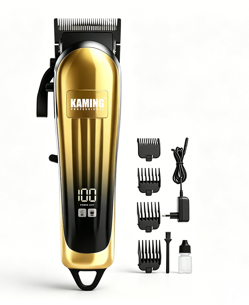 Kaming802 Home Elektrisk Hårklipper Professionel Taper Trimmer Højkvalitets Elektrisk Clipper Digital Display