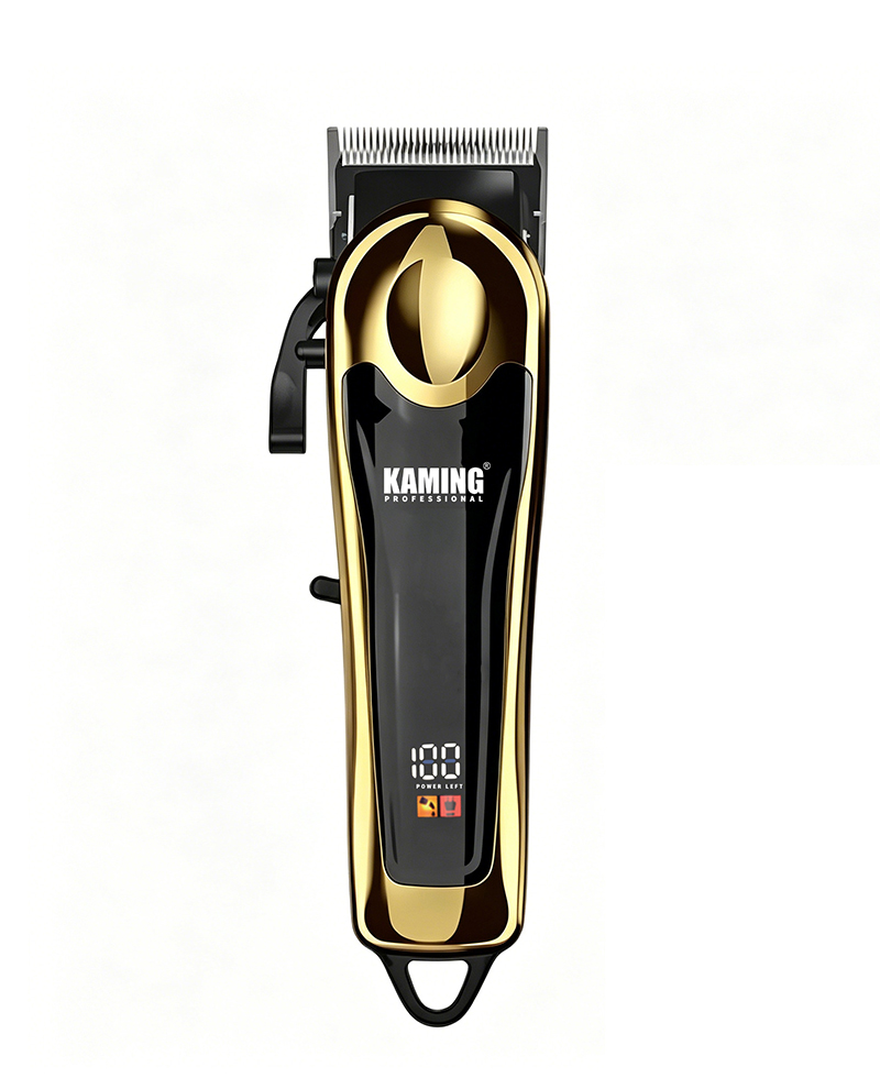 Kaming Professional Justerbar LCD Display Fade Hair Clipper til saloner