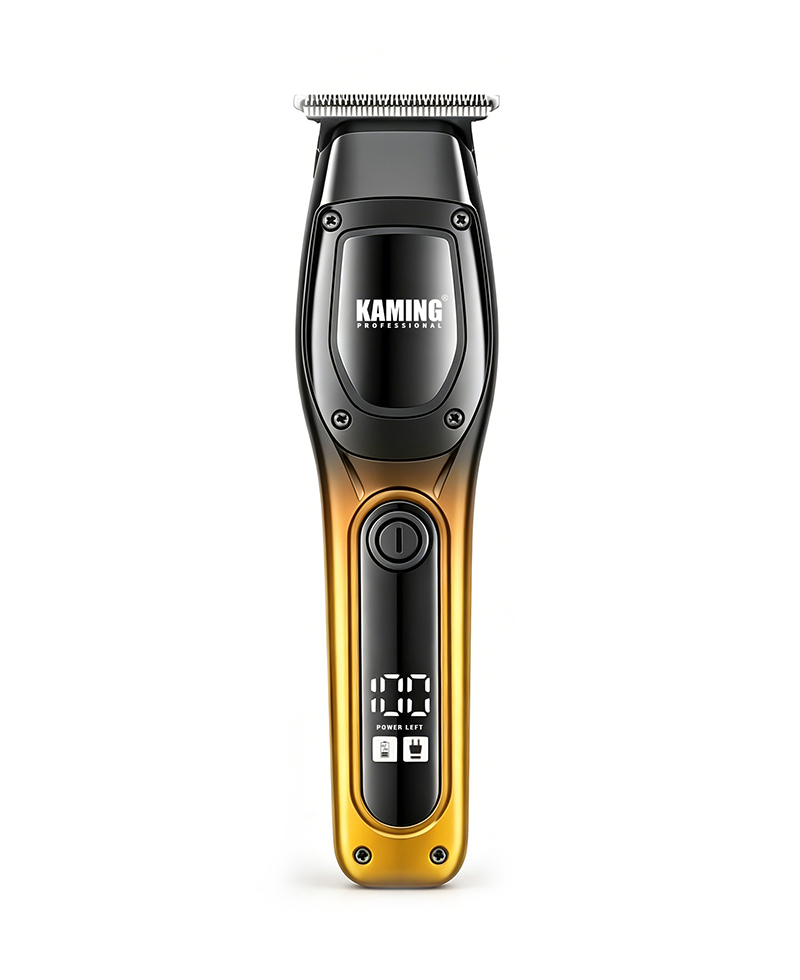 Kaming1711 Ny elektrisk hårklipper til mænd Zero Gap Digital Display 7000 RPM Detail Trimmer Cross Border Trade